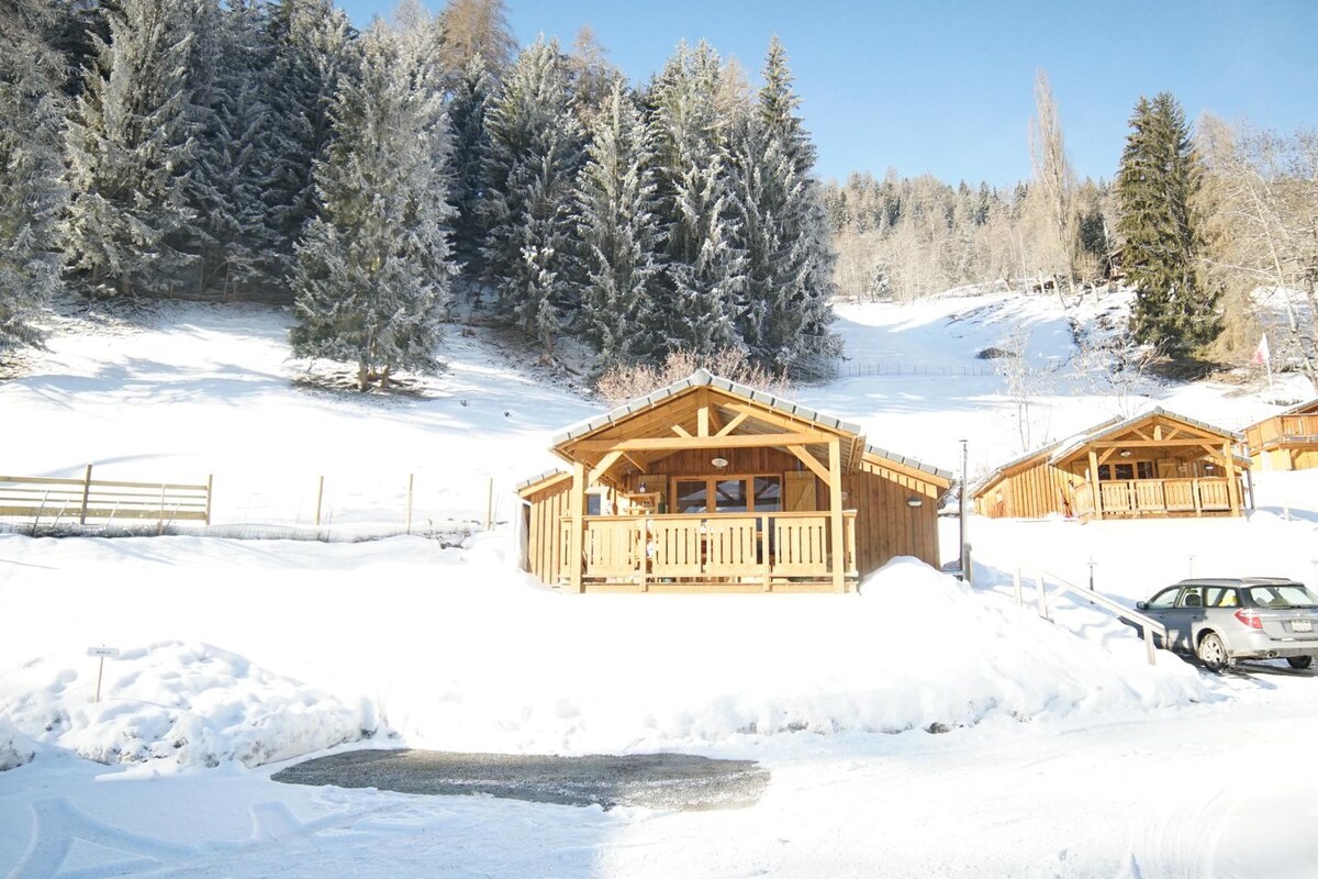 Chalet en bord de forêt