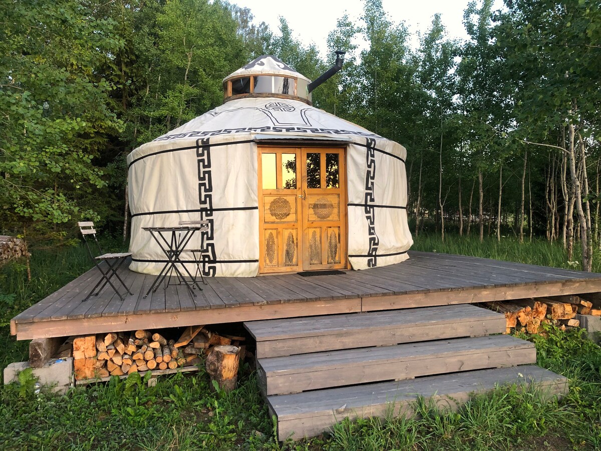 Exotic Yurt in nature