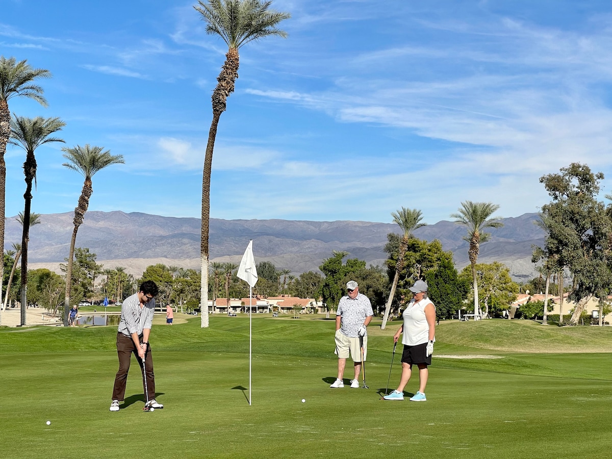 Coachella Fest-Peaceful Stunner-Pool-Pickle Ball