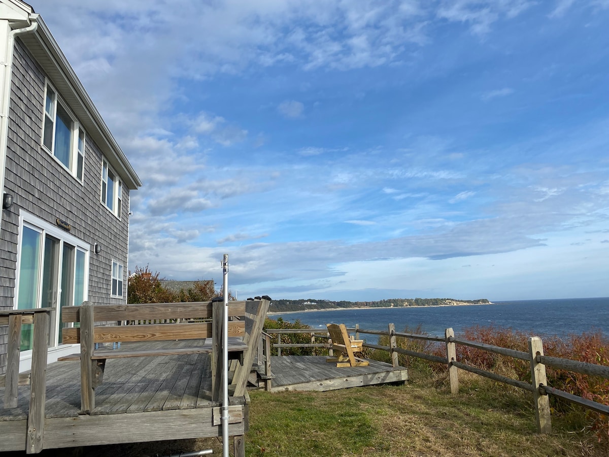 Oceanfront Home on Cape Cod Bay with Beach Access