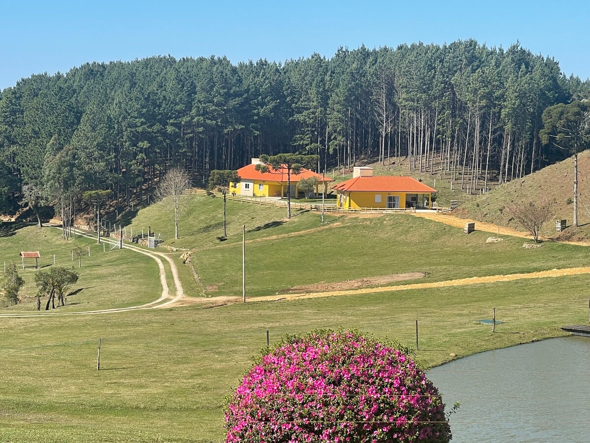 Casa Serrana em Frente a Serra Geral