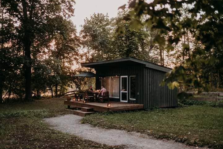 Lake cabin in Dunduriņi