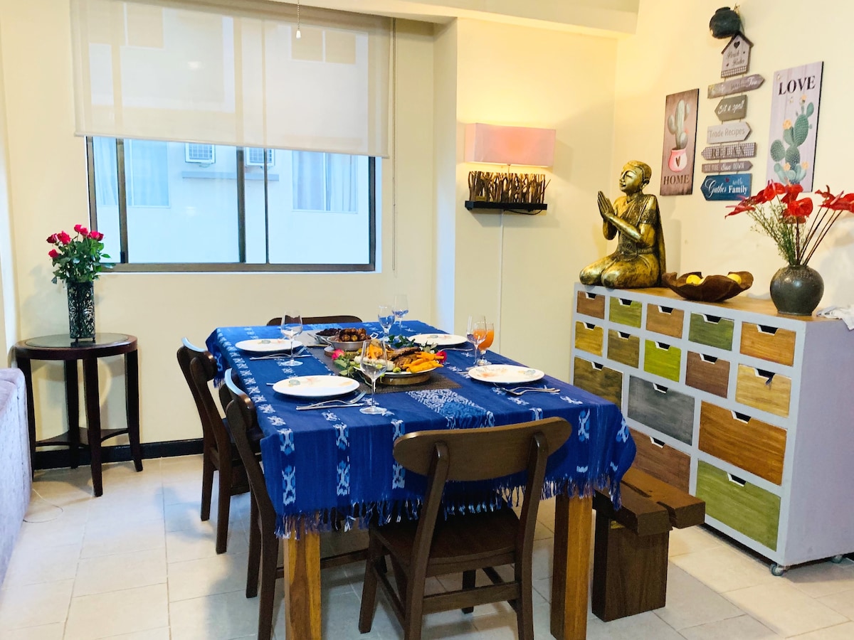 Spacious 2 BR Wt Terrace in Davao City Center