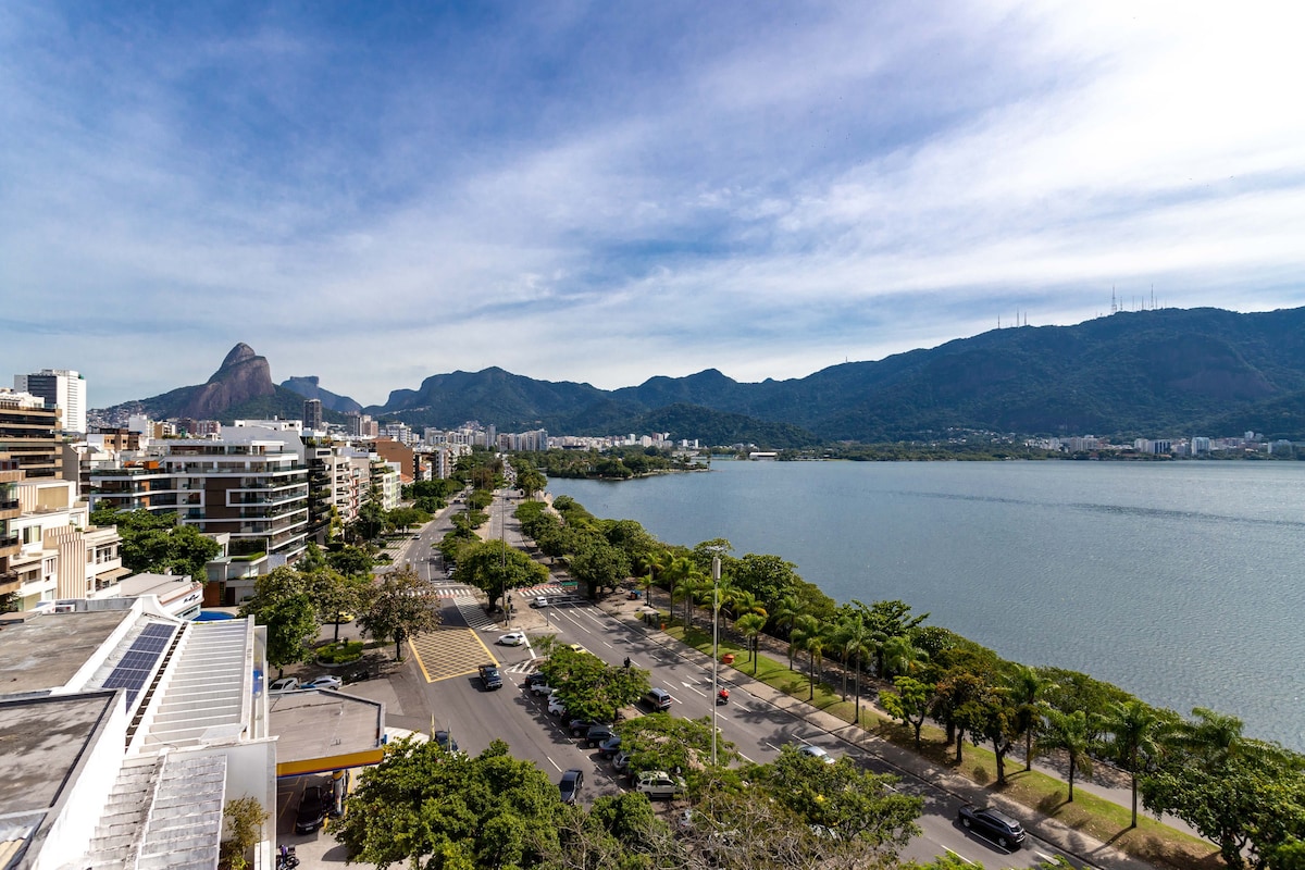 Unhotel -美妙的顶层公寓Ipanema Vista Lagoa