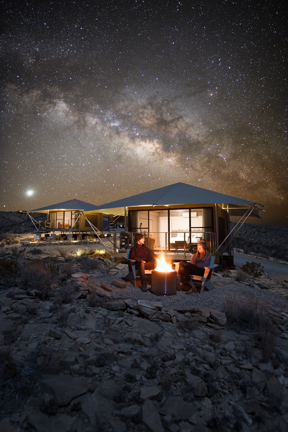 Camp Elena - Ocotillo Tent 2 - Big Bend NP