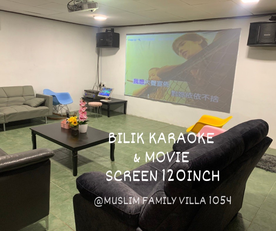 Famosa villa muslim 7 bilik karaoke snuker pool