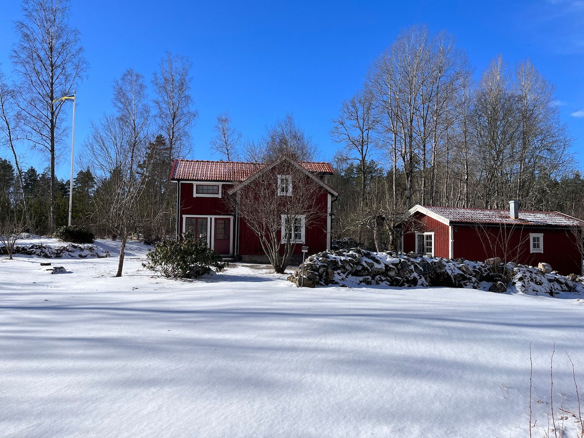 Gulligt soldattorp i Sörmland