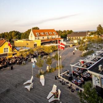 Luksus fritidshus nær strand og centrum