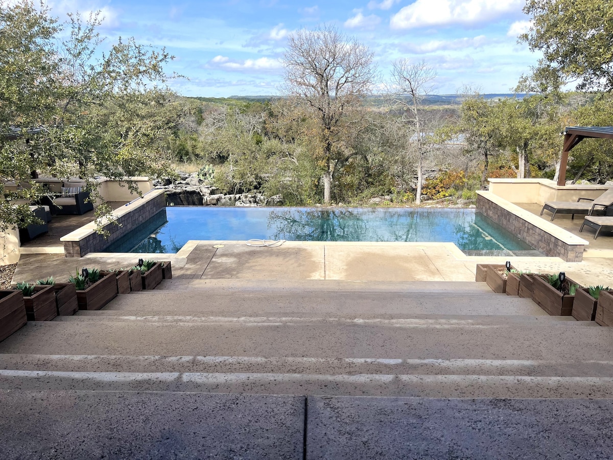 Luxury Hilltop Home Resort Pool 360 View