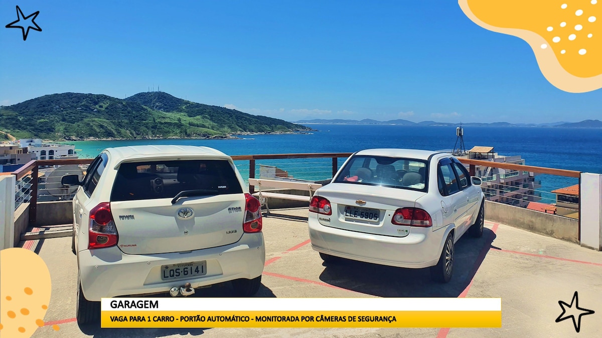 Casa na Prainha com Ar-condicionado e Garagem