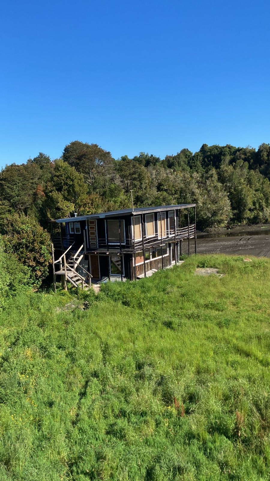 Cabañas entre mareas en Chiloe