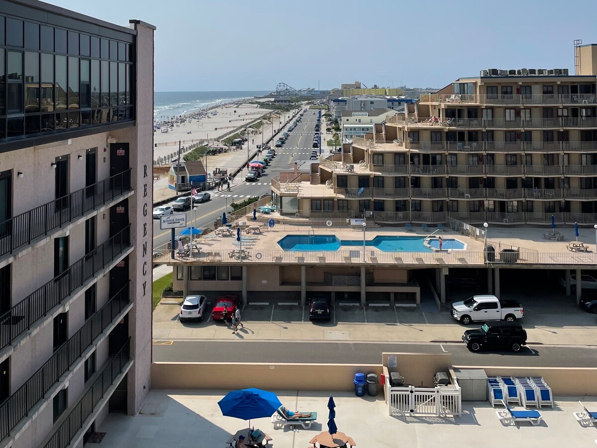 Penthouse condo on the beach