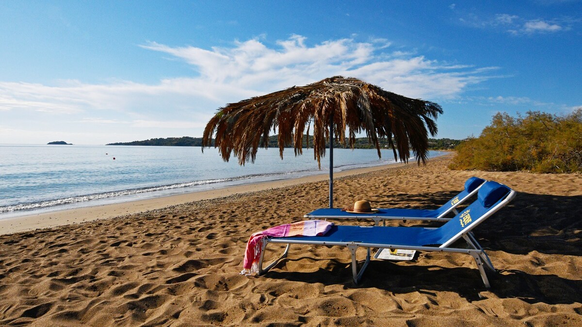 Grand Bleu Anastazia Δίκλινο, βεράντα, θέα θάλασσα