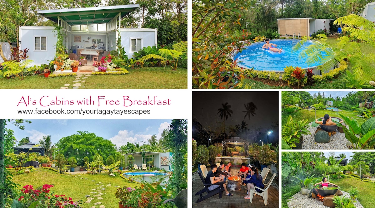 Al's Cabins near Tagaytay w/ FREE Breakfast