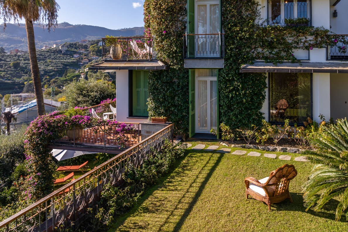 Villa Bianca luxury property in Rapallo