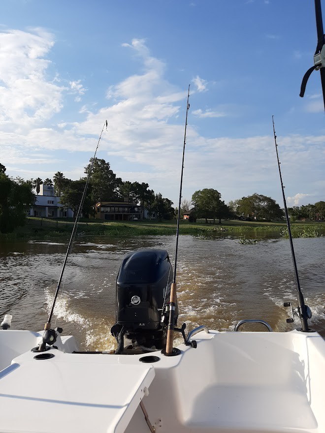 Casa frente al río San Javier