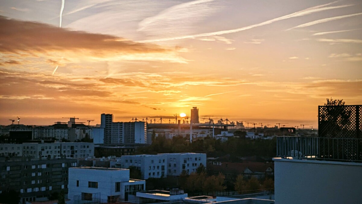 Chambre privée sur le toit - La Courneuve