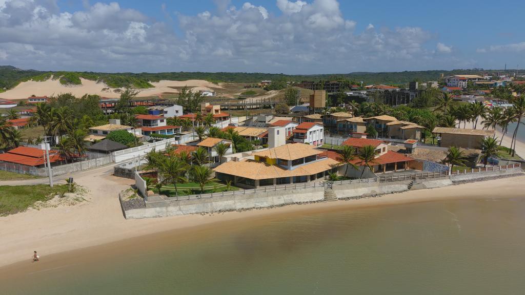 Casa Terra à Vista frente ao mar Praia Camurupim