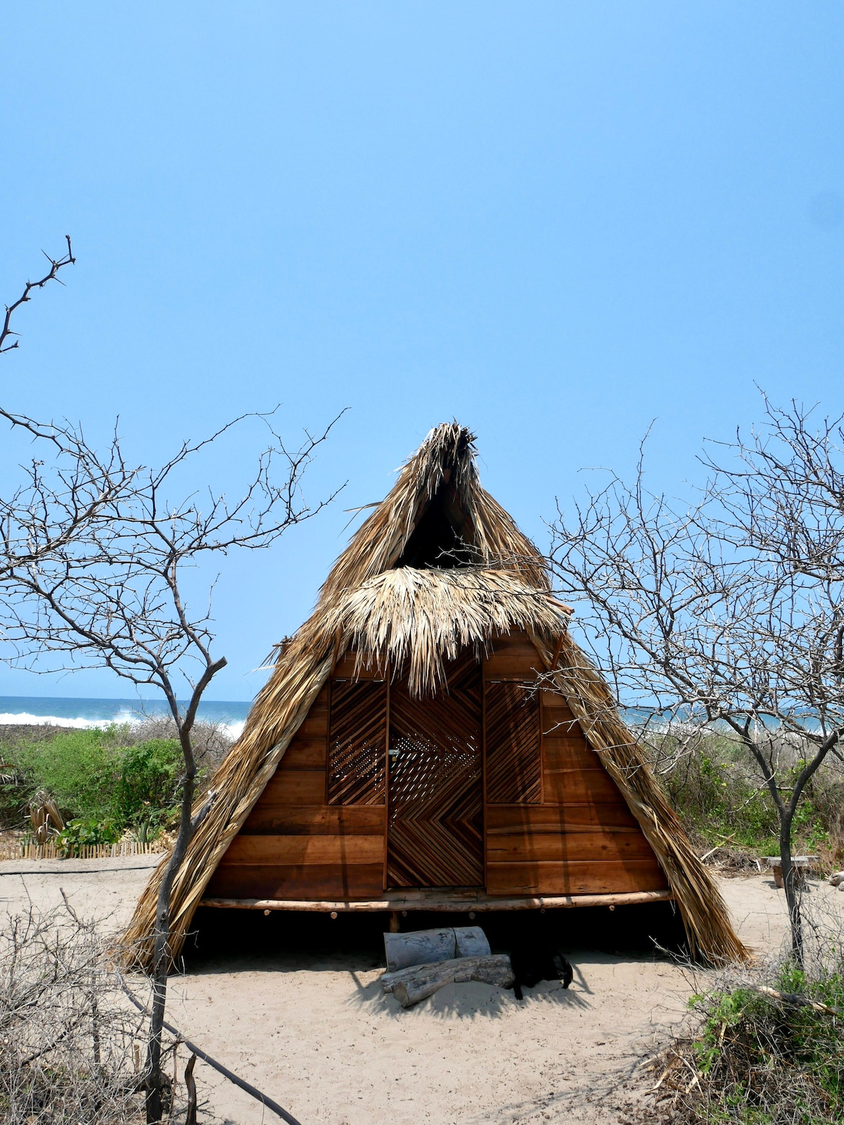 Private Beach Hut - Nahualcali Chacahua
