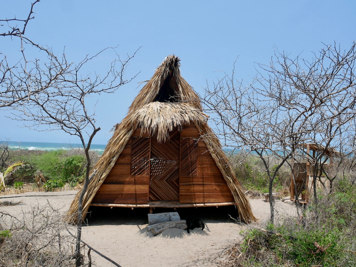 Private Beach Hut - Nahualcali Chacahua