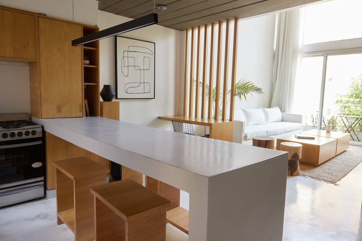 巴勒莫SOHO设计精美的复式公寓