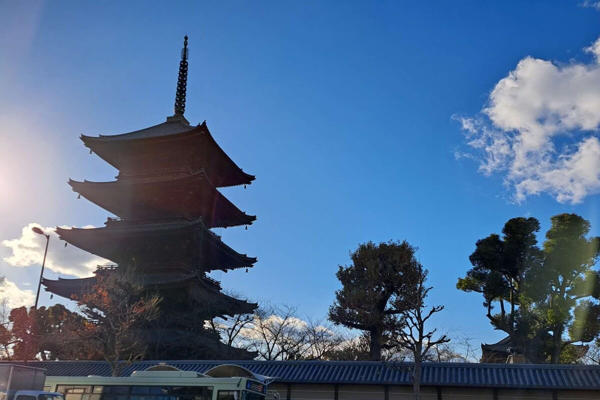 【京恋・秋】东寺步行约5分钟，京都站步行约10分钟，观光交通便利