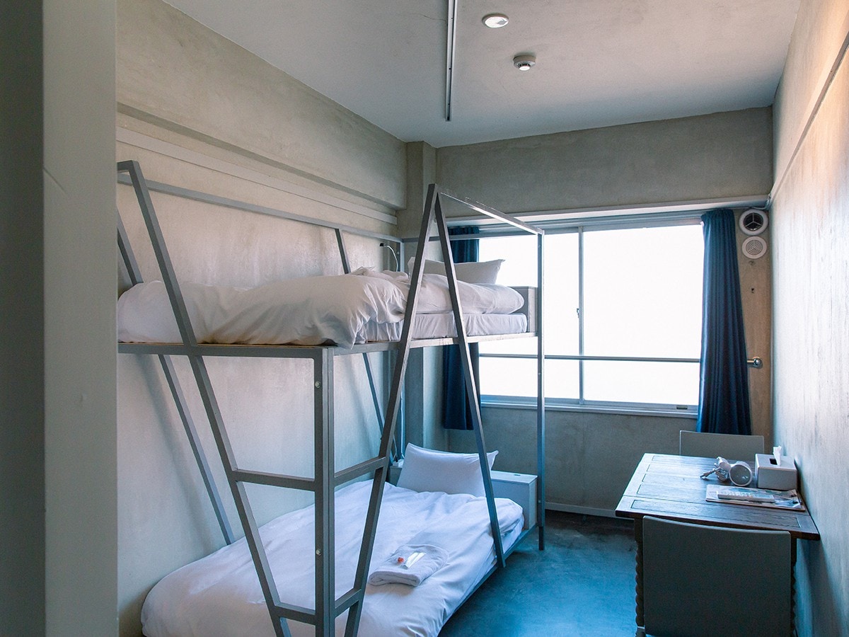 [从京都站乘坐出租车一段]艺术酒店！独立双层卧室（共用卫生间）/一到两间