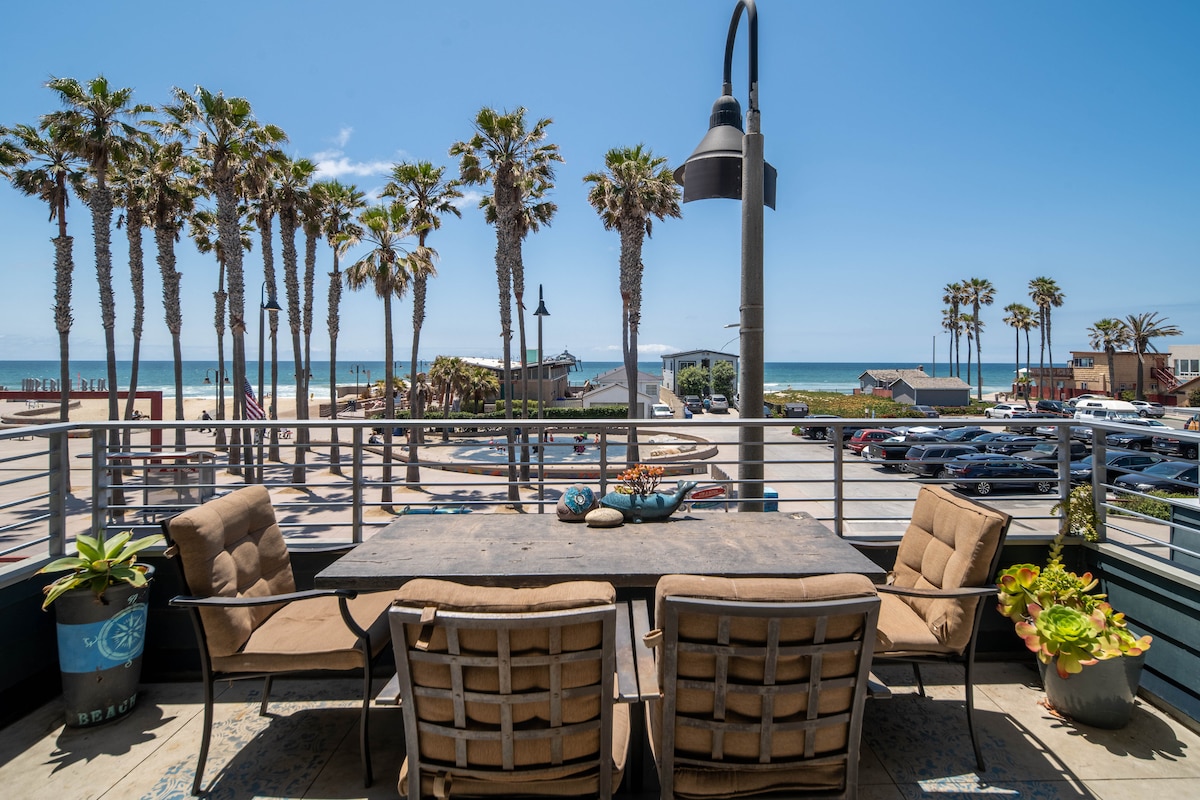 Dream Pano Oceanview: steps 2 pier+dining/sleeps 8