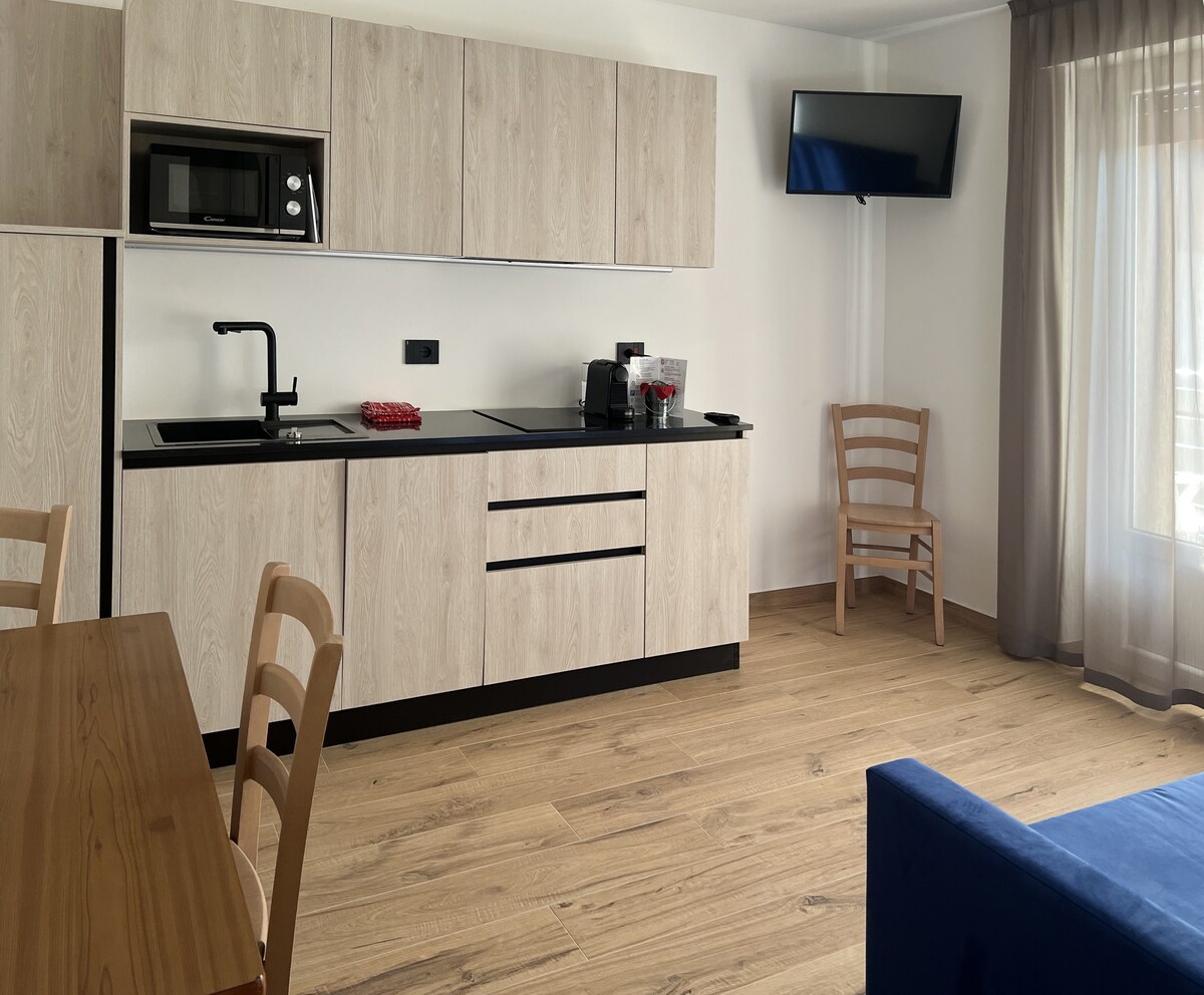 Apartment in hotel with services