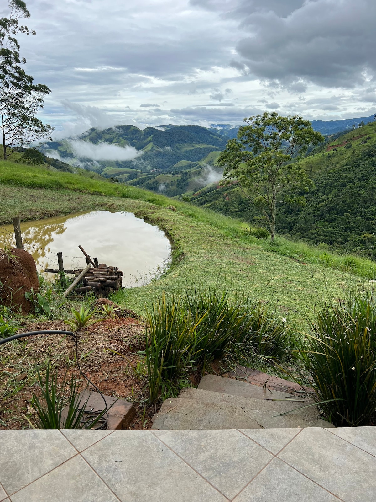 Casa do lago com vista linda!