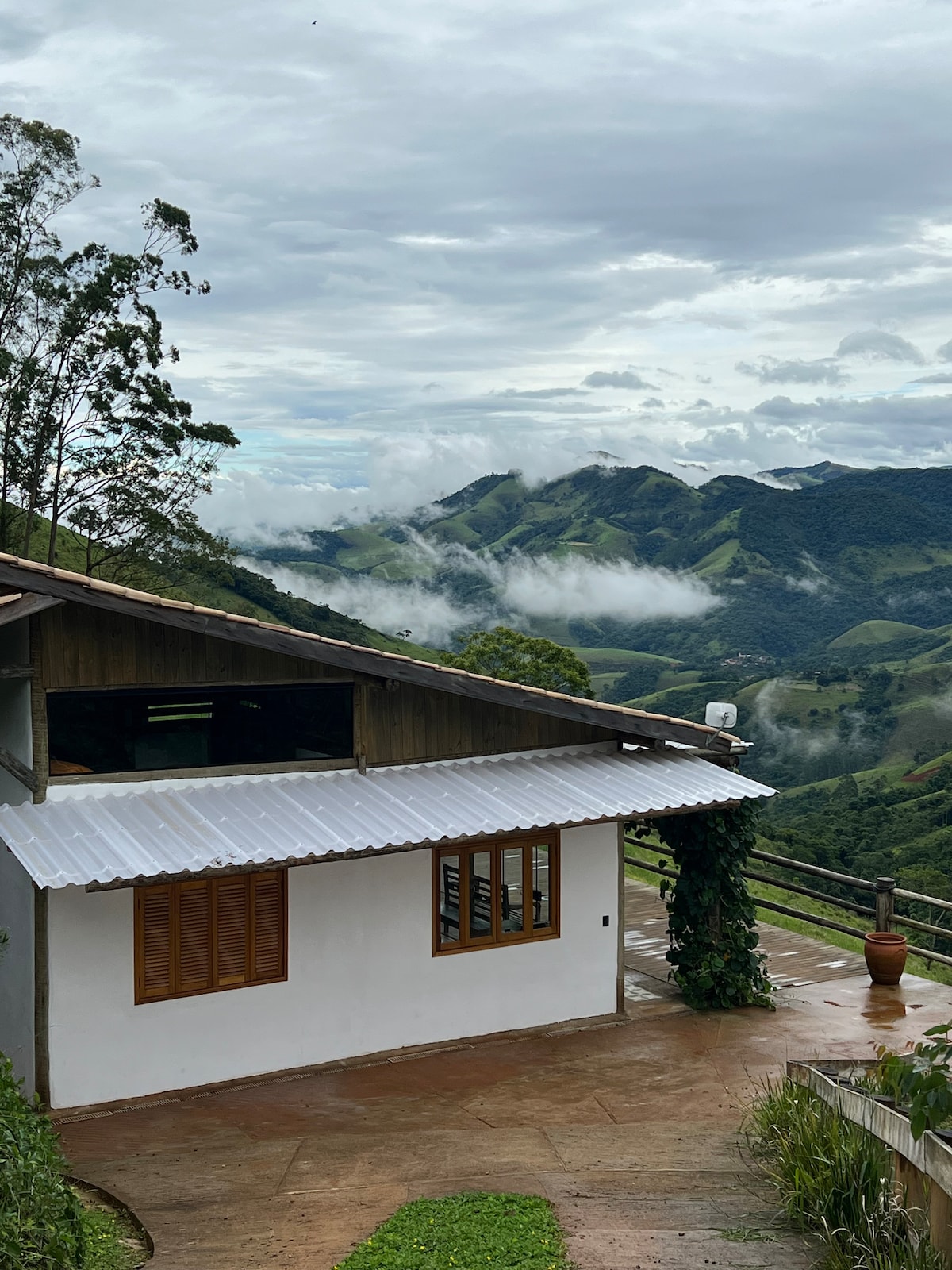 Casa do lago com vista linda!