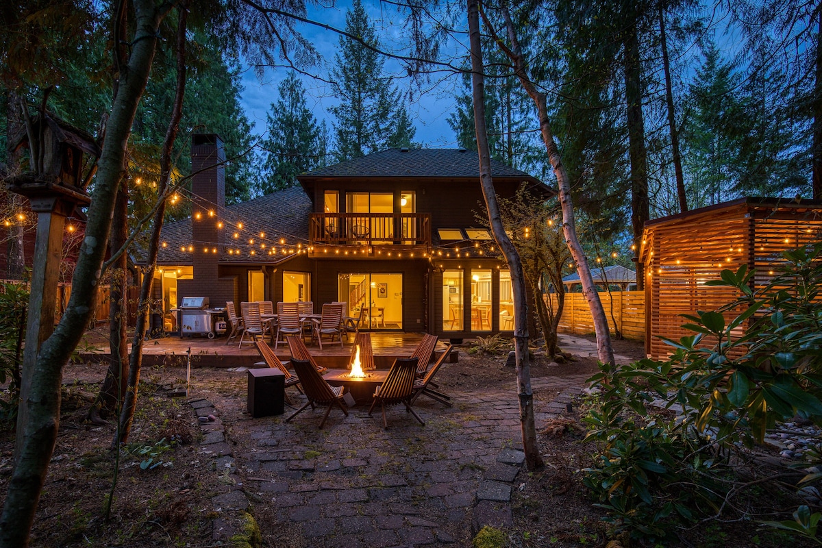 Modern Mountain Lodge/Hot Tub, Fireplace, Game Rm.