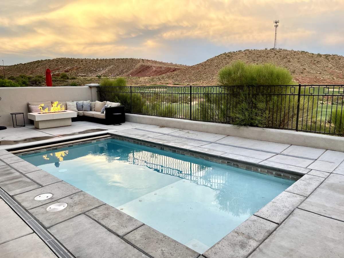 Private Pool & Hot tub - Rooftop Lounge -Near Zion
