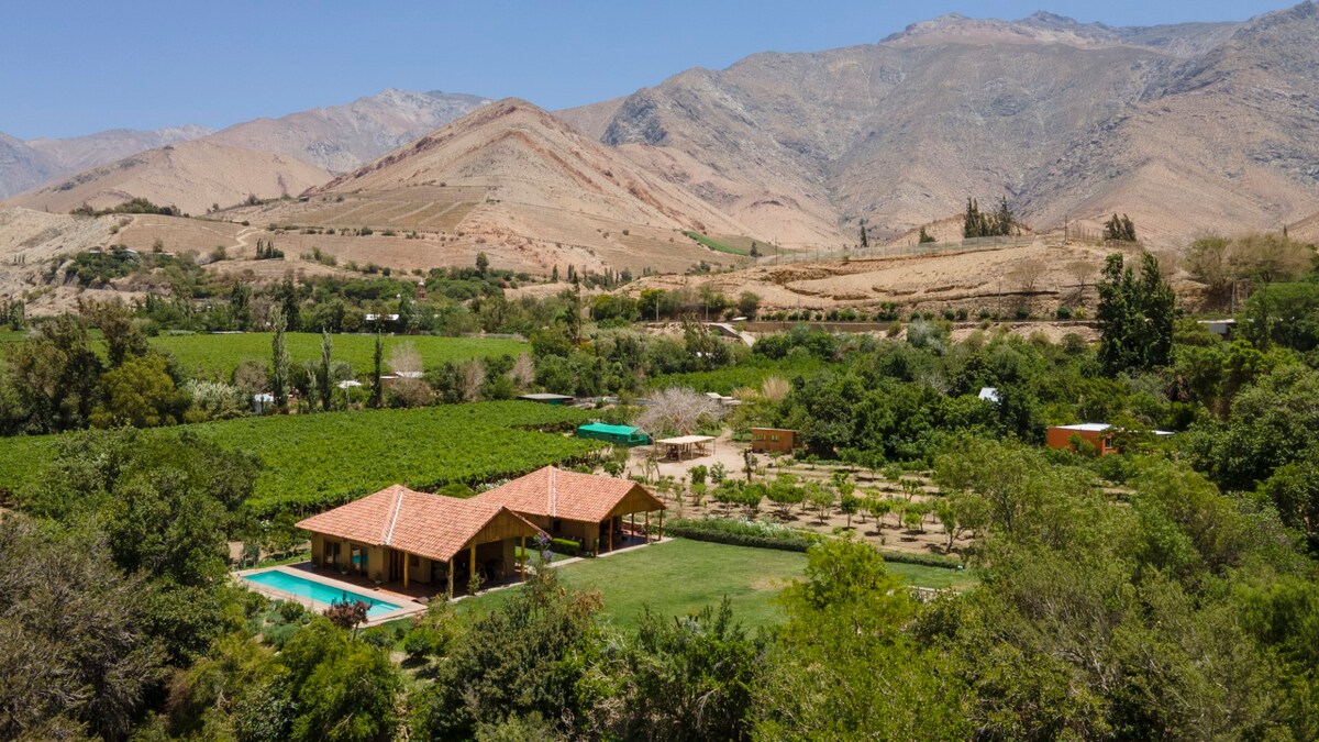 valle del elqui.
casas de lujo ! montegrande