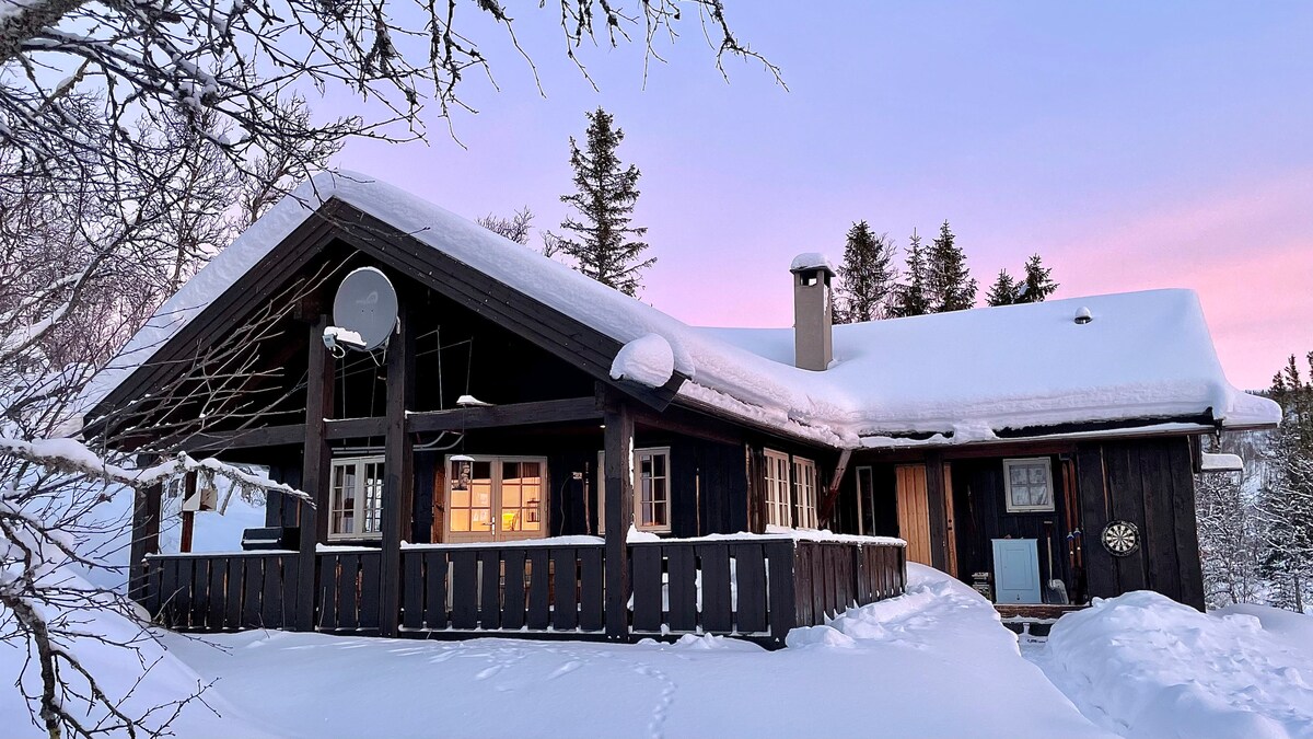 Fjellhytte med høy standard