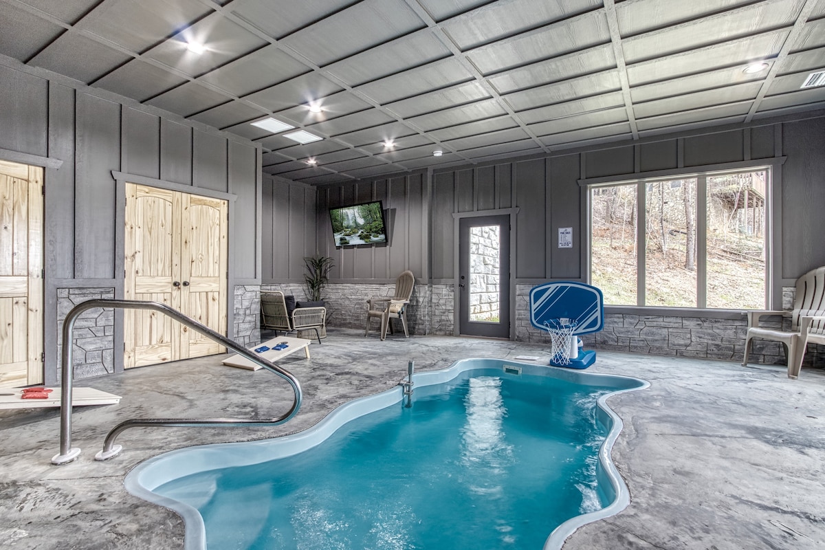 POOL & Hot tub! Kid room w/bunks & games! Mnt View