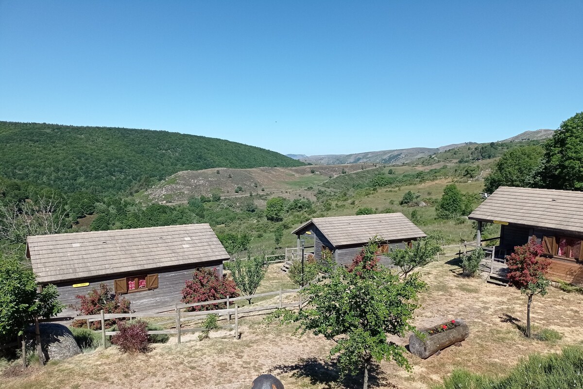 Lozère山上的Cévennes乡村小屋