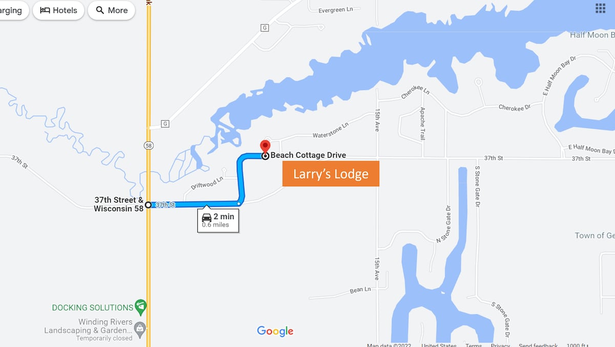 海滩湖畔四季别墅（ Larry 's Lodge ）