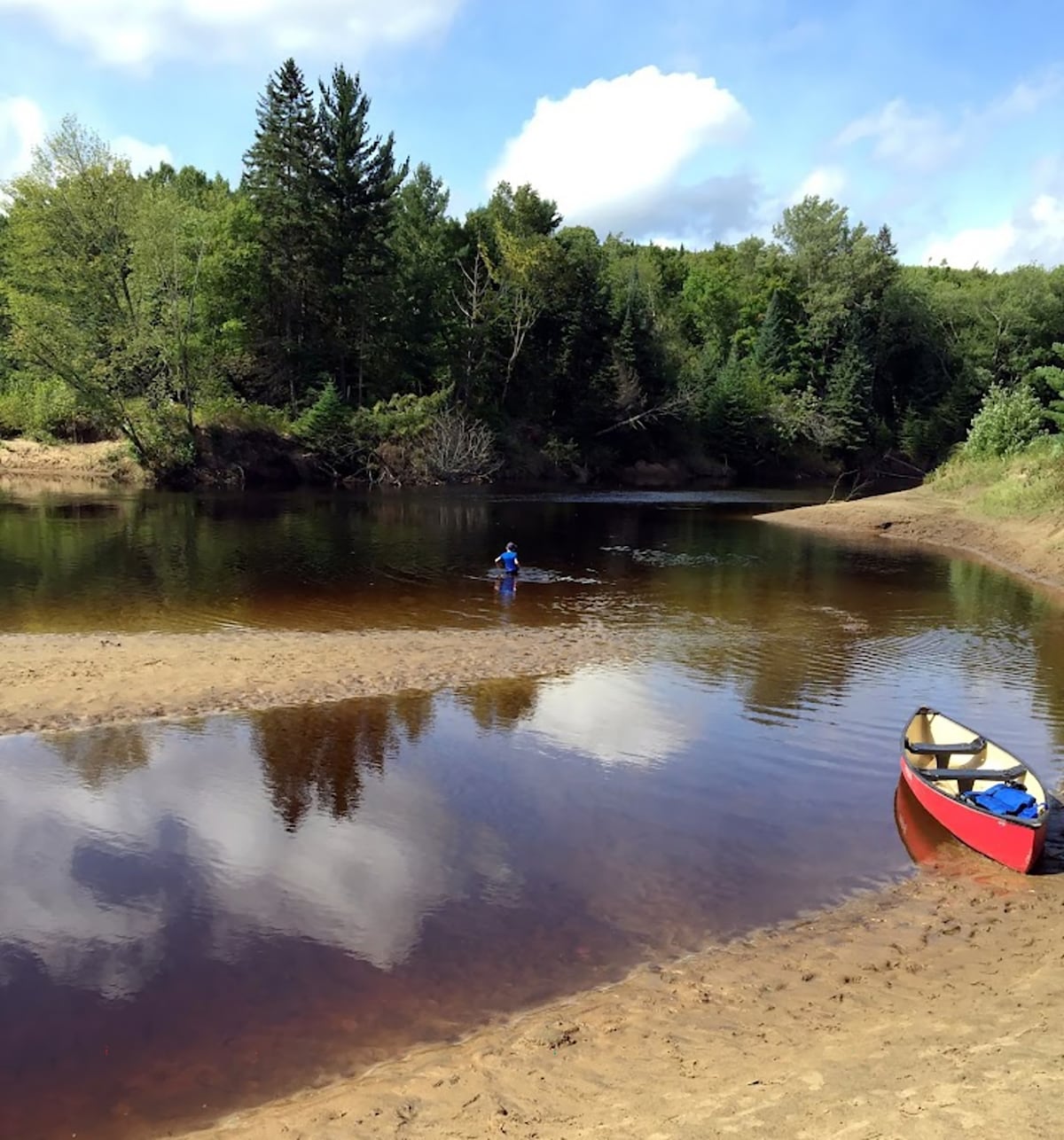 Huntsville campsite on the Big East River (HL/R13)