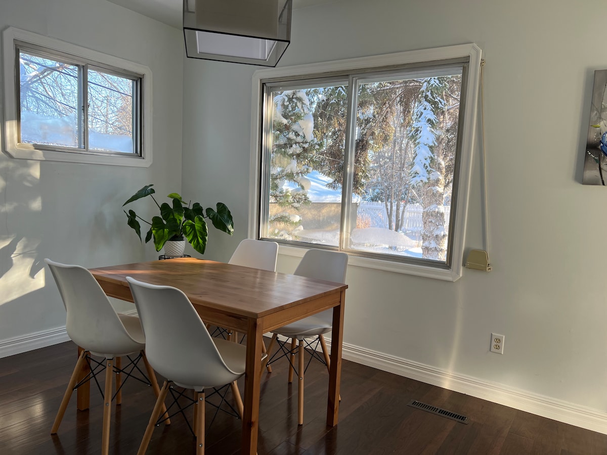 Private room with full-bath in basement