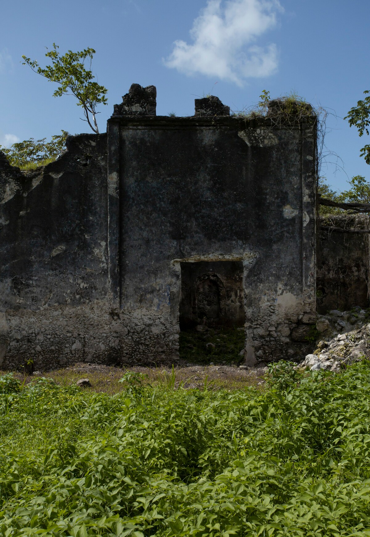 Hacienda antigua con cenotes