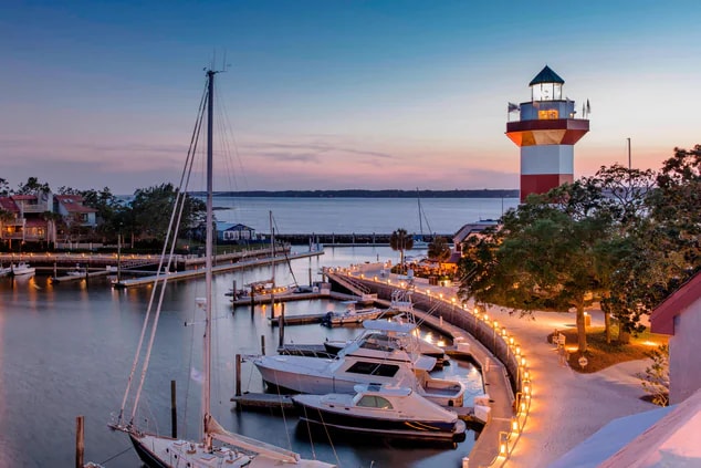 迷人的希尔顿海港角度假村（ Hilton Head Harbor Point Resort ） 2卧室套房