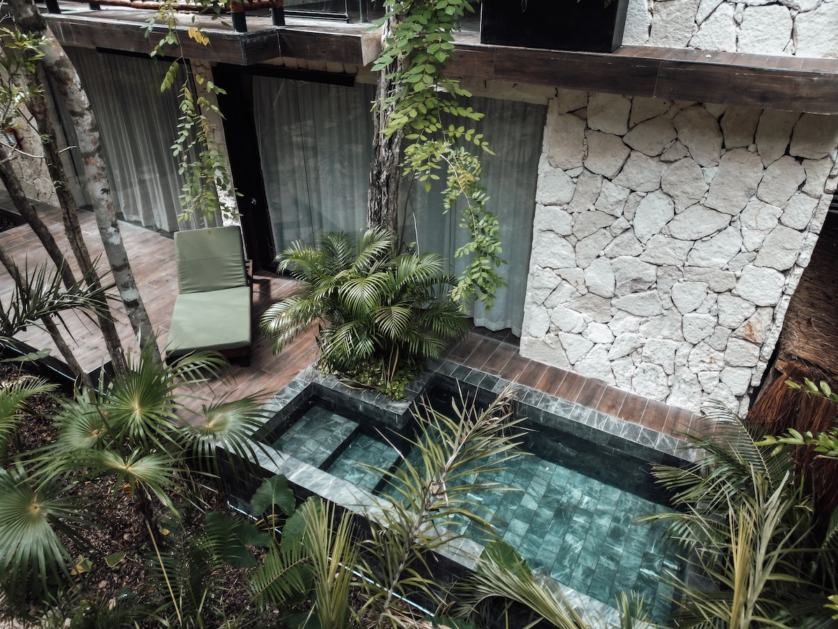 4 Private Luxury Jungle Villas Tulum - Sleeps 30 +