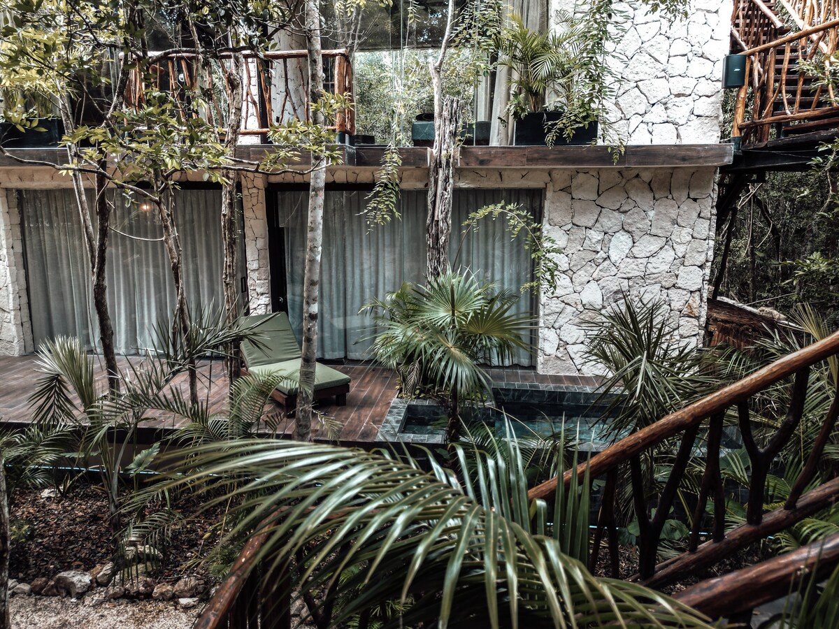 4 Private Luxury Jungle Villas Tulum - Sleeps 30 +