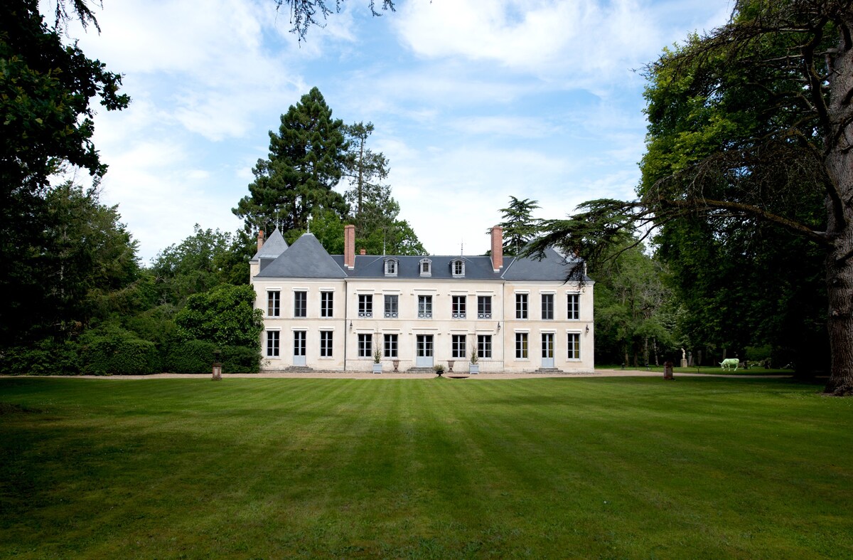 美丽的Chateau ，靠近Chambord