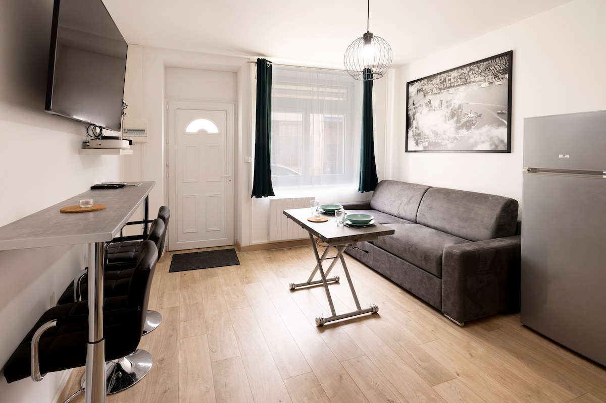 Appartement rénové proche gare