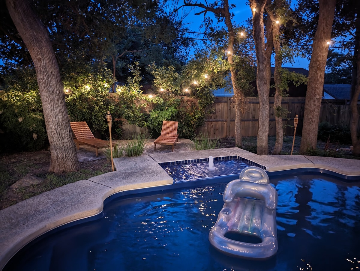 HOT TUB! Tranquil Escape ~ Pool, Gym, Pool Table