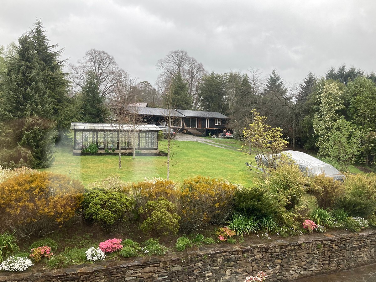 Casa de huéspedes Lago Riñihue ，带私人海滩