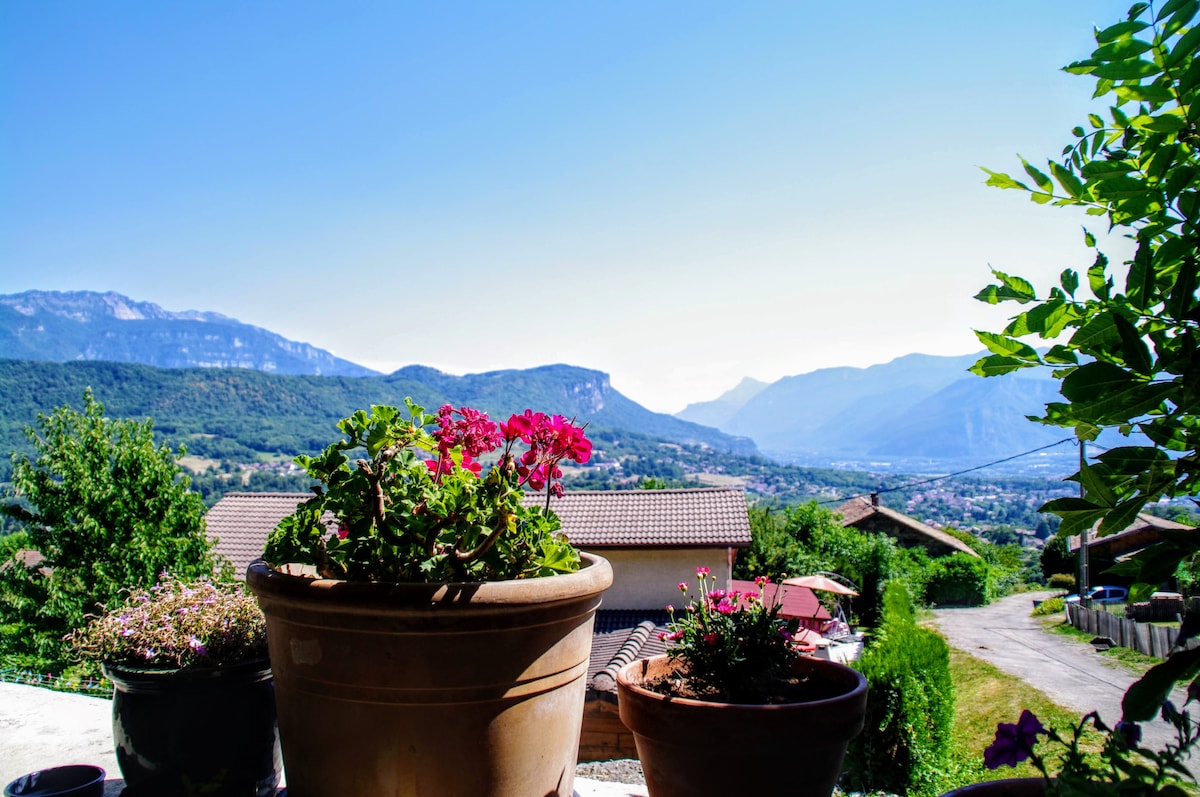 Gîte au pied du massif de la Chartreuse