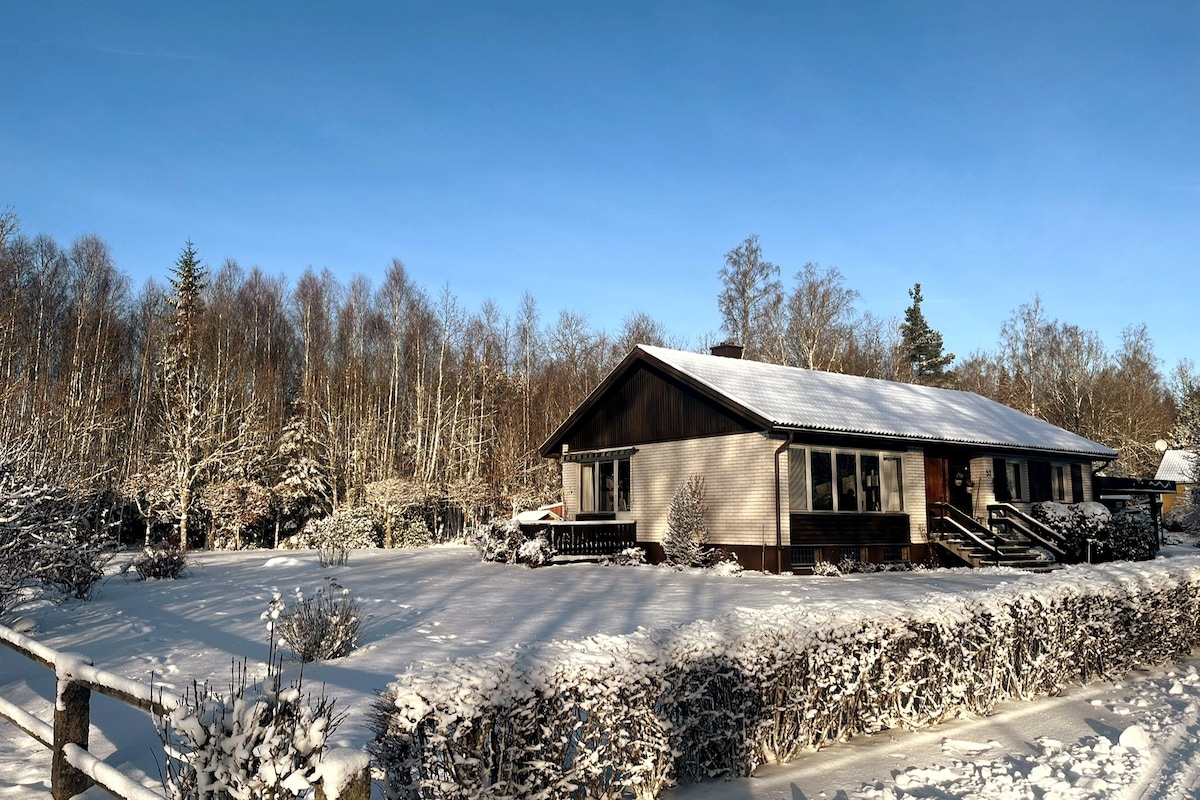 Ferienhaus in Broakulla mit Sauna